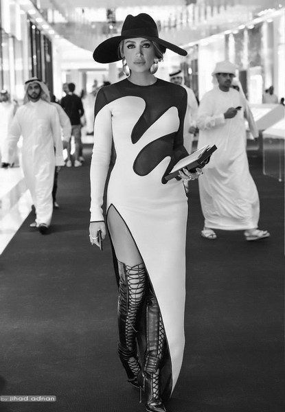Maya Diab at Vogue Fashion Dubai Experience 2014